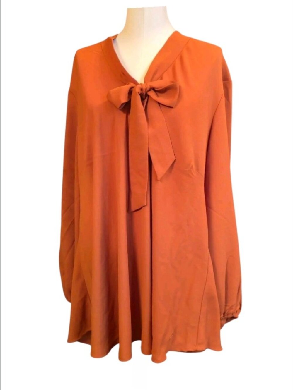 Women's Anne Klein NWT bow blouse size 3XL
